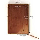 image for 7x5 Modular Shiplap Apex