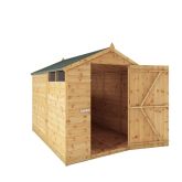 image for Shiplap Security Apex with Single Door 8x6