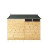 image for Shiplap Security Apex with Single Door 8x6