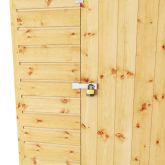 image for Shiplap Security Apex with Single Door 8x6