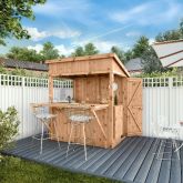 image for Garden Kiosk with Shutters 6x4