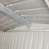 image for 10 x 8 Globel Apex Metal Shed (Green)