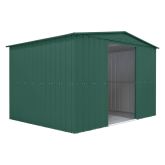 image for 10 x 8 Globel Apex Metal Shed (Green)