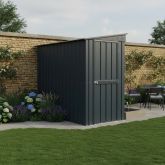 image for 4 x 8 Globel Lean-To Metal Shed (GREY)