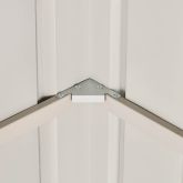 image for 6 x 4 Globel Apex Metal Shed (GREEN)