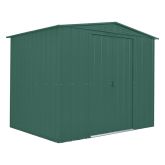 image for 8 x 6 Globel Apex Metal Shed (GREEN)