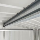 image for 8 x 6 Globel Apex Metal Shed (GREEN)