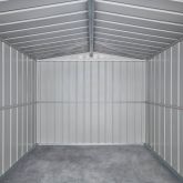 image for 8 x 6 Globel Apex Metal Shed (GREEN)