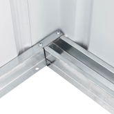 image for 8 x 6 Globel Apex Metal Shed (GREEN)