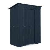 image for 5 x 3 Globel Pent Metal Shed (Grey)