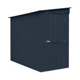 image for 4 x 8 Globel Lean-To Metal Shed (Grey)