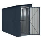 image for 4 x 8 Globel Lean-To Metal Shed (Grey)