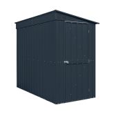 image for 4 x 8 Globel Lean-To Metal Shed (Grey)