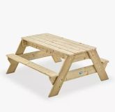 image for Deluxe Picnic Table Sandpit