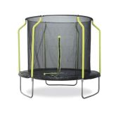 image for Plum 10ft Wave SpringSafe Trampoline and Enclosure