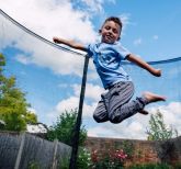image for Plum 10ft Fun Springsafe Trampoline With Enclosure
