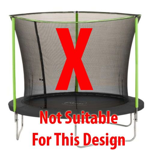 14ft Roof for Trampoline. Bounce in the Rain with a Trampoline Roof!